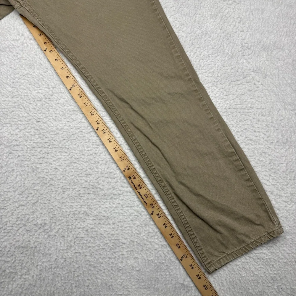 Levis 559 Relaxed Straight Jeans Tan‎ Khaki Pants Men's Size 34x32